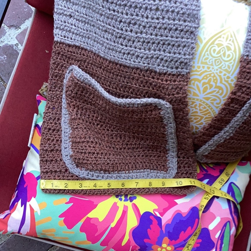 2-PC Cap & Scarf ✋HANDCRAFTED❤️Crocheted 🧶 - Picture 9 of 11